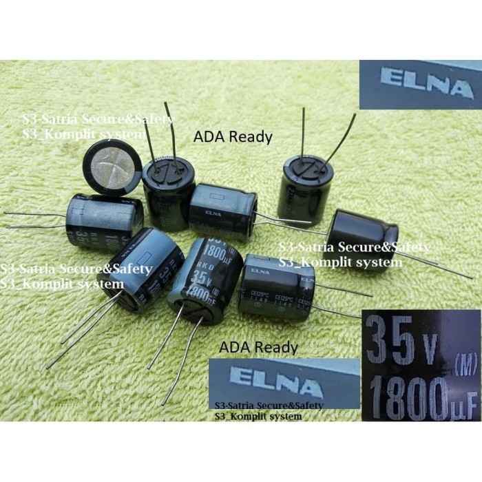 Elko 1800uf 35V Elco 1800 uf 35 V