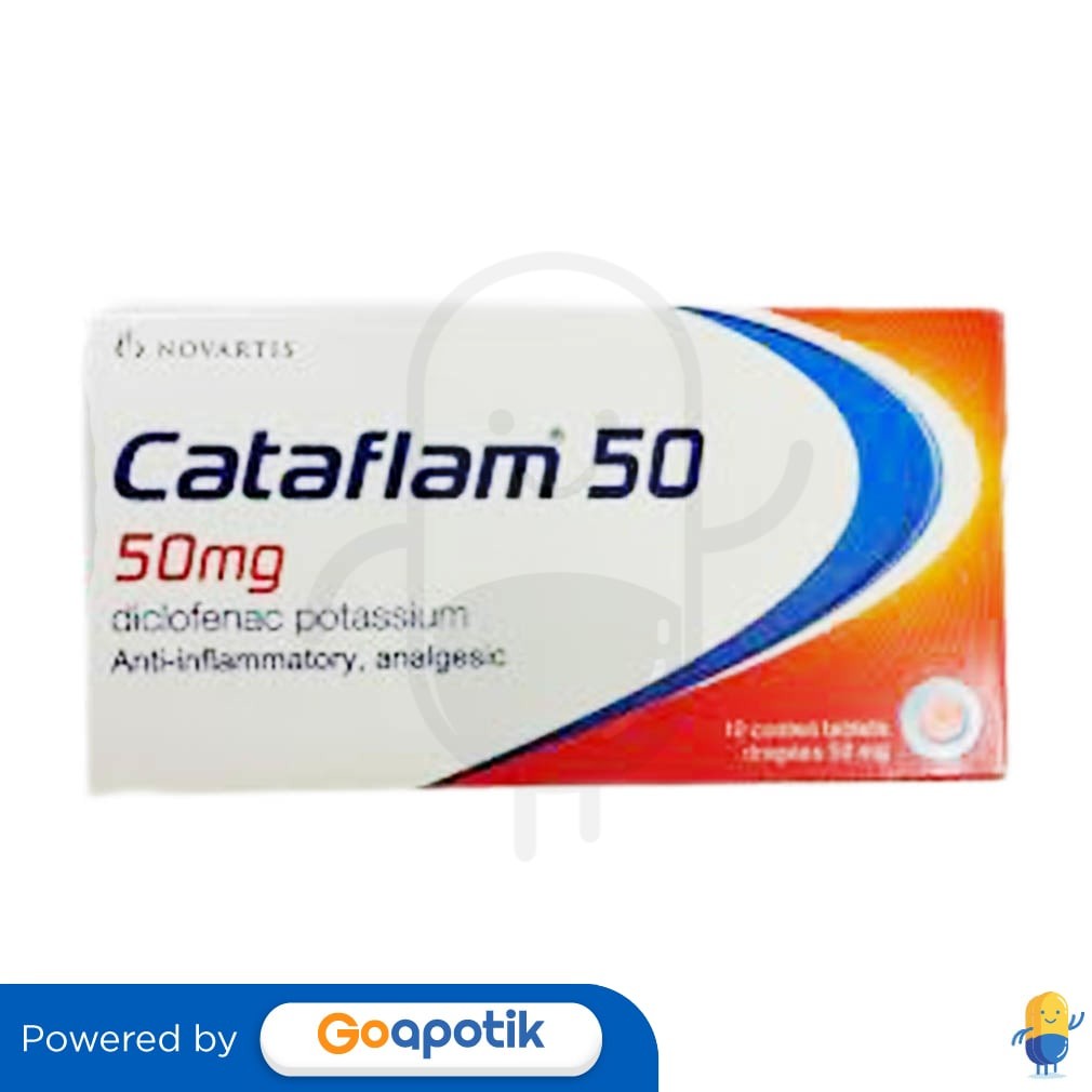 Cataflam 50 Mg Box 50 Tablet