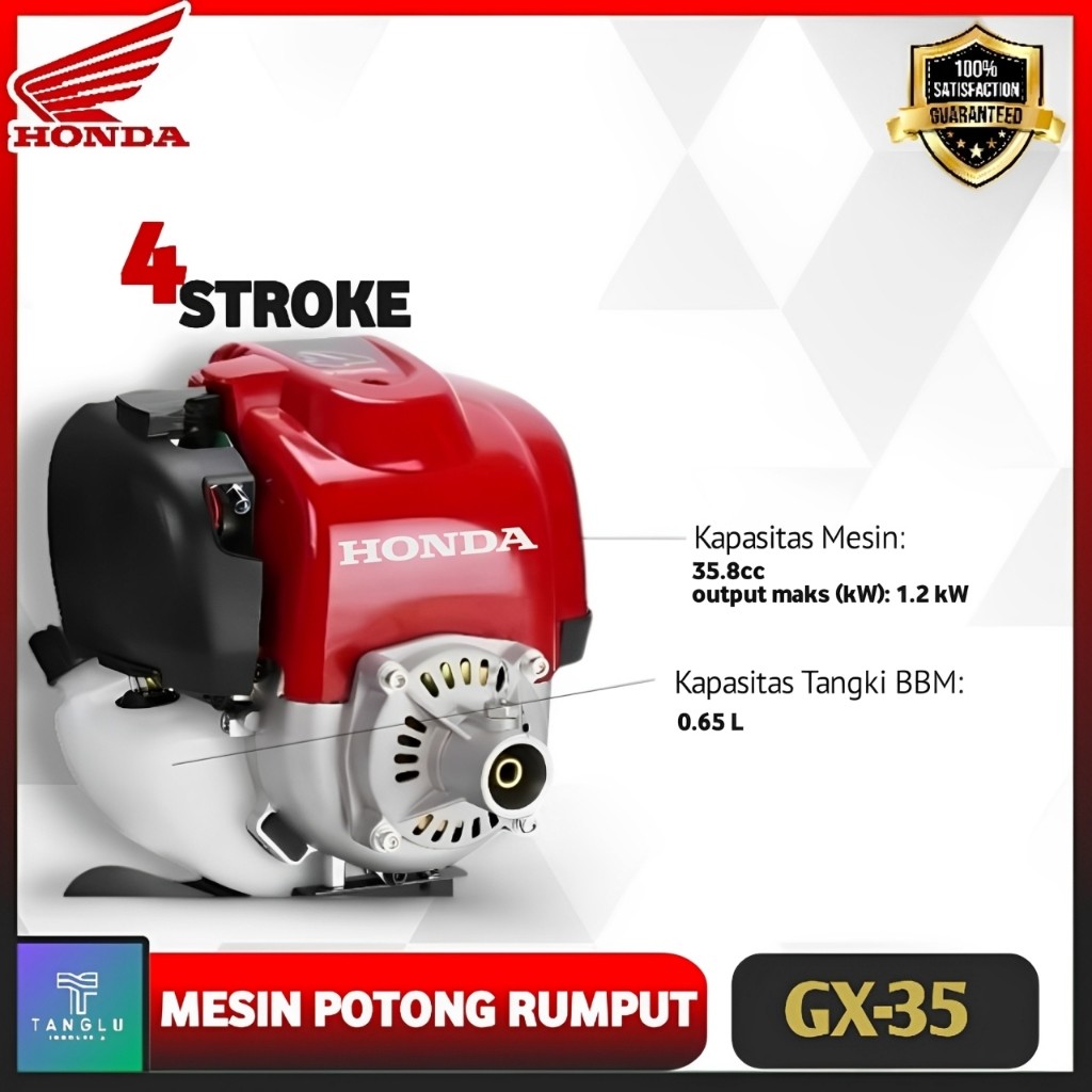 HONDA BGX-435 BRUSH CUTTER MODEL HONDA MESIN HONDA 4TAK ORIGINAL HONDA Mesin Potong Rumput 4 tak HAN