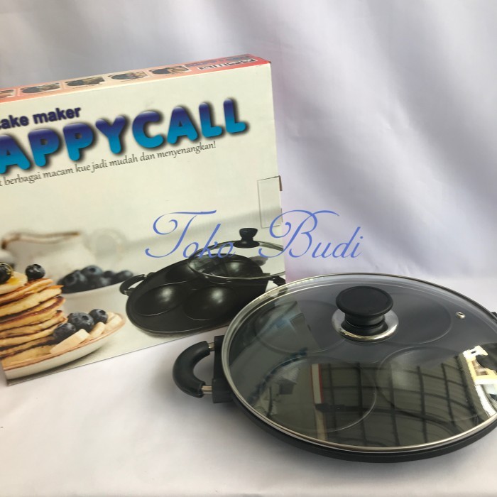 Cetakan Kue Serabi Happy Call 4 Lubang