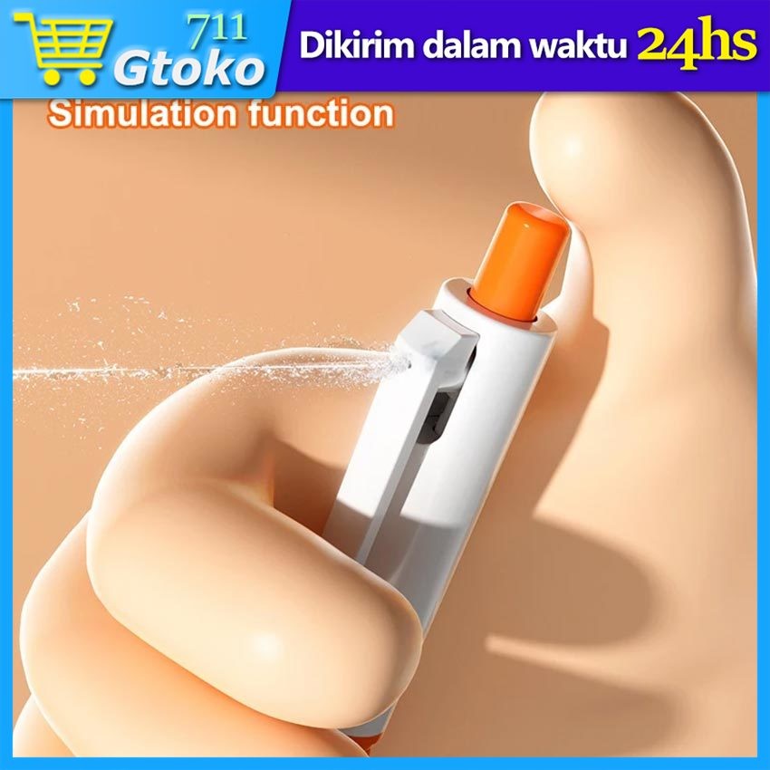 

Mainan Jahil Pulpen Pistol Air Prank Toys Pulpen Tinta Hitam Bisa Menulis