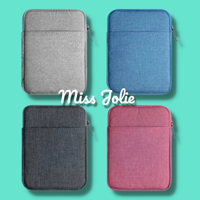 

promo -canvas pouch kindle paperwhite 10th 9 gen softcase cover case sleeve - Peach Pink, Kindle 6.8 inch