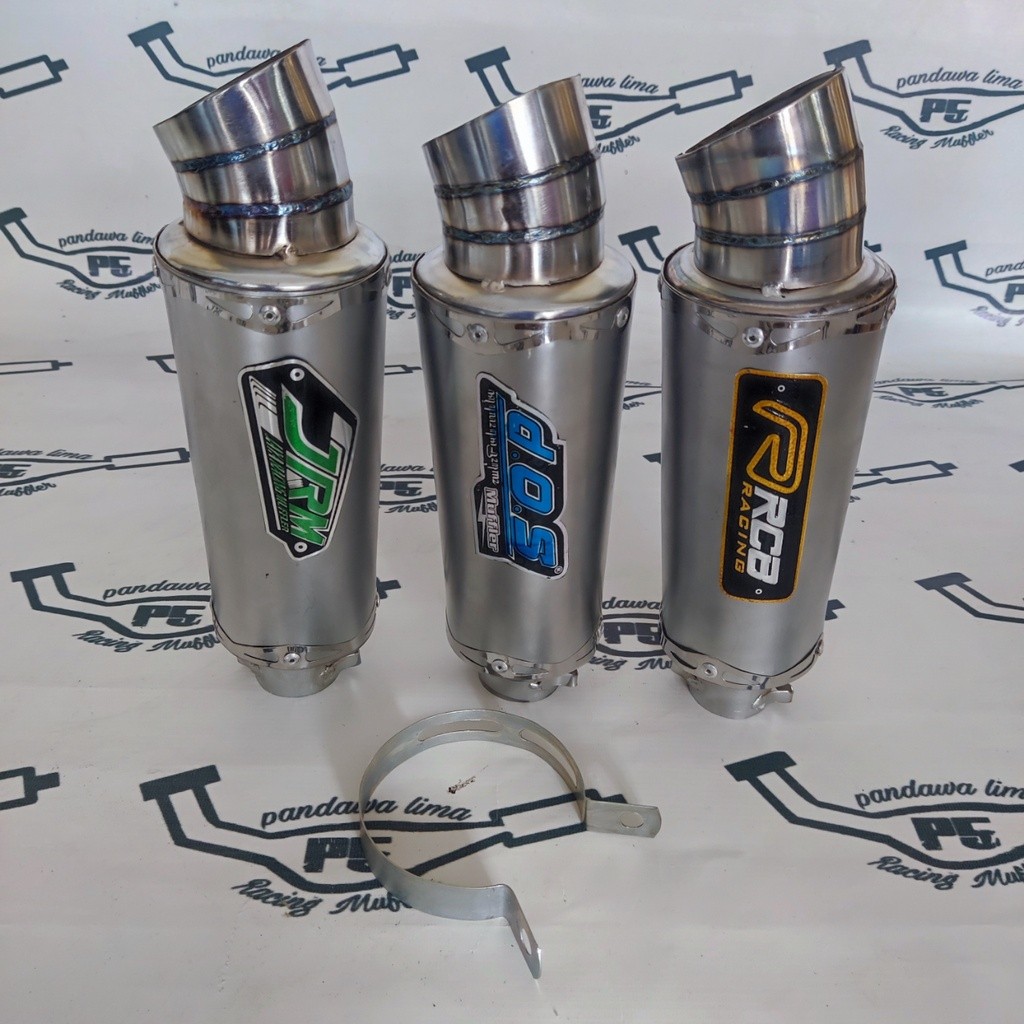 Slinser Knalpot Inlet 38mm Bass Adem Anti Karat