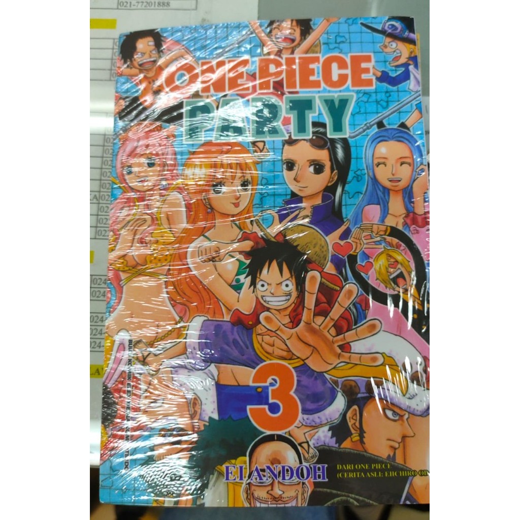 one piece party volume 3 Anime Komik Manga