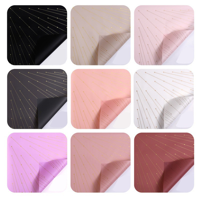 

20 LEMBAR Flower Wrapping Paper Meteor Starlight Cellophane Kertas Bunga Bouquet Florist KB091