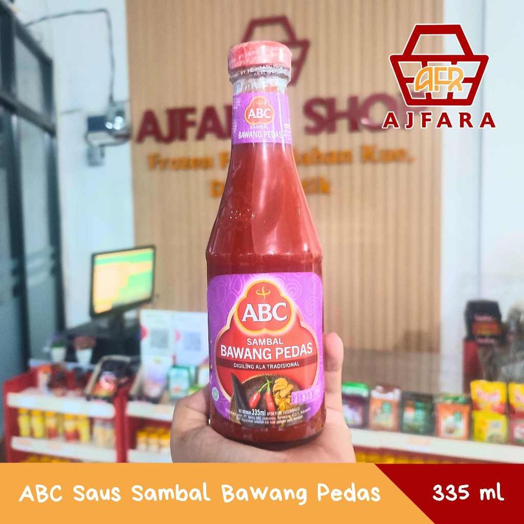 

ABC Saus Sambal Bawang Pedas Botol 335 ml