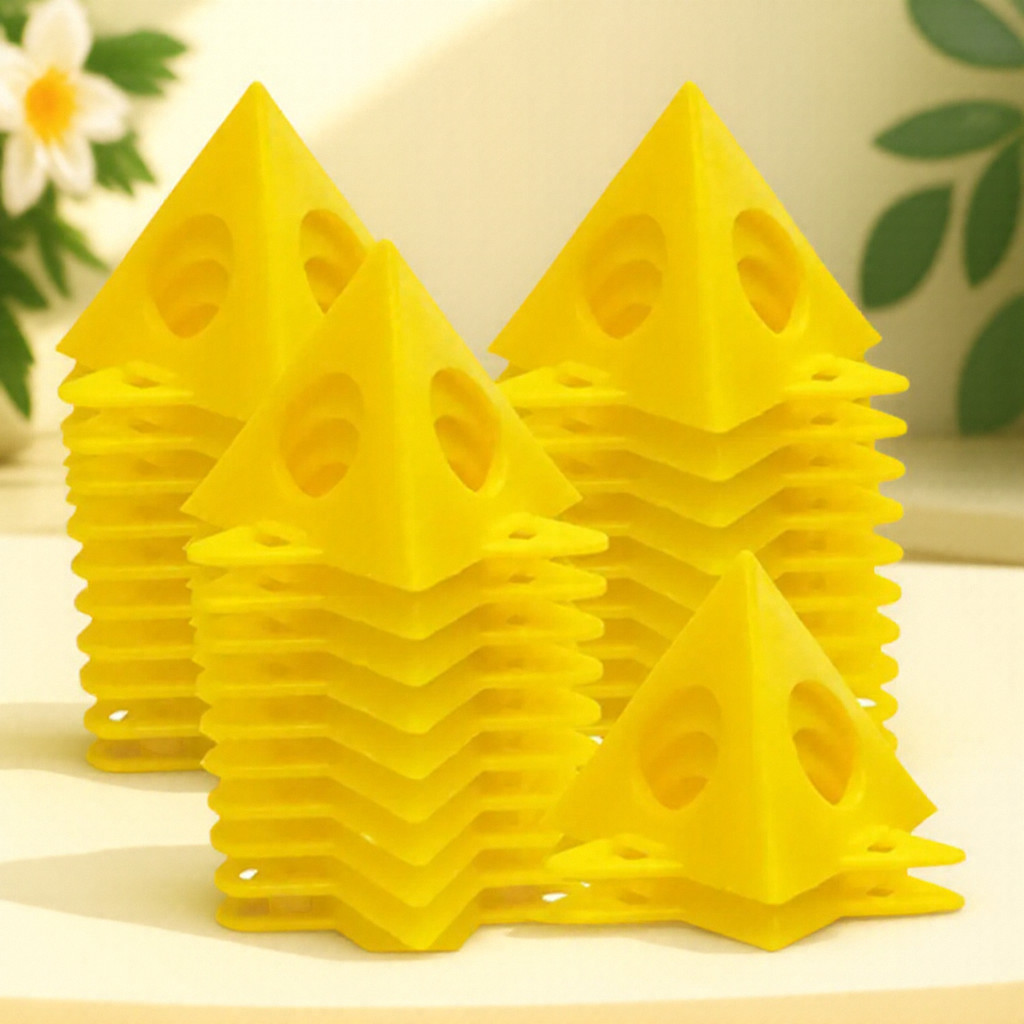 

10PCS Triangle Spray Painting Stand Support Pad Plastic Cone Woodworking Art Easel Foot Pad for Painting Art Supplies