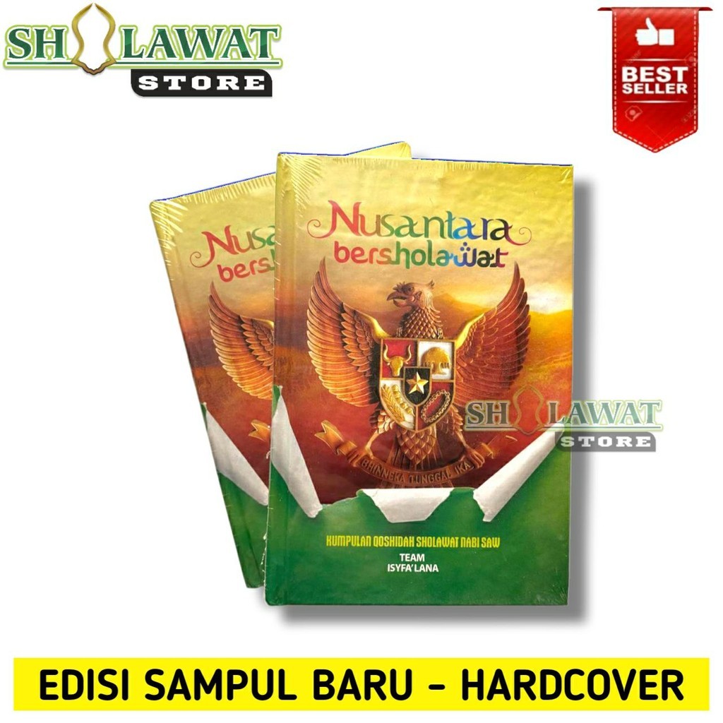 Buku Nusantara Bersholawat / Buku Kumpulan Sholawat / Kitab Sholawat /  Buku Qosidah / Buku Sholawat