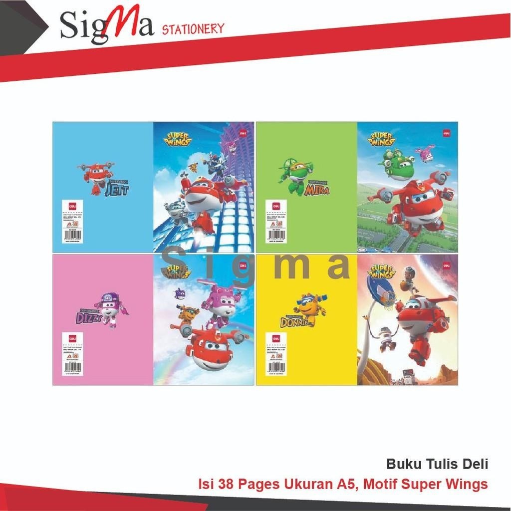 

(PERPAK) Buku Tulis 38 Lembar DELI Buku Tulis Berkualitas Tinggi Tidak Kalah dari Sidu