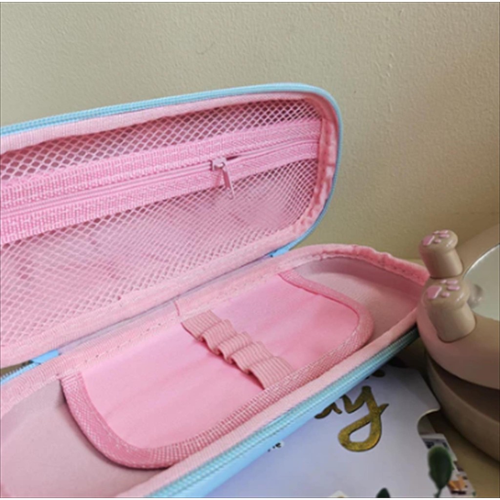 

Pencil Case 3D Tempat Pensil Kotak Pensil 3D Timbul Import Waterproff Bunny Ice Cream Waterproff