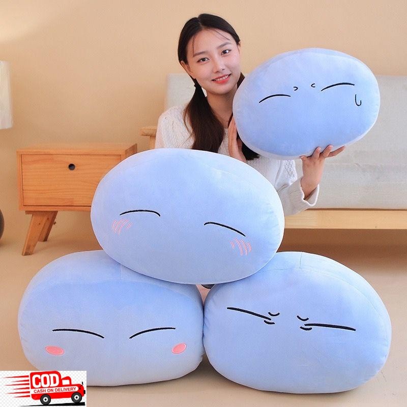 Boneka Rimuru Slime Tempest Ball Pillow Ukuran 30 cm