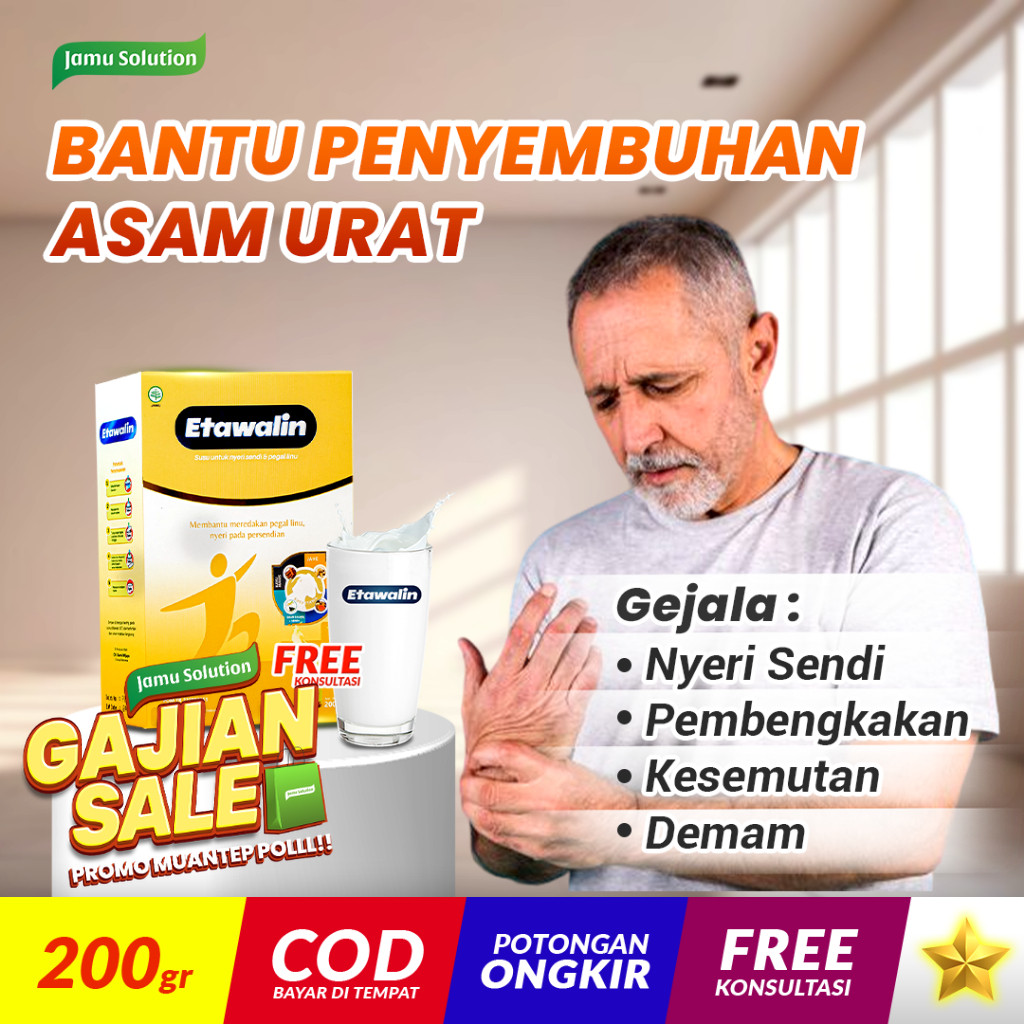 

ETAWALIN Susu Kambing Herbal Jamu Obat Tulang Natural Alami Etawa Goat Ramuan Terapi Asam Urat