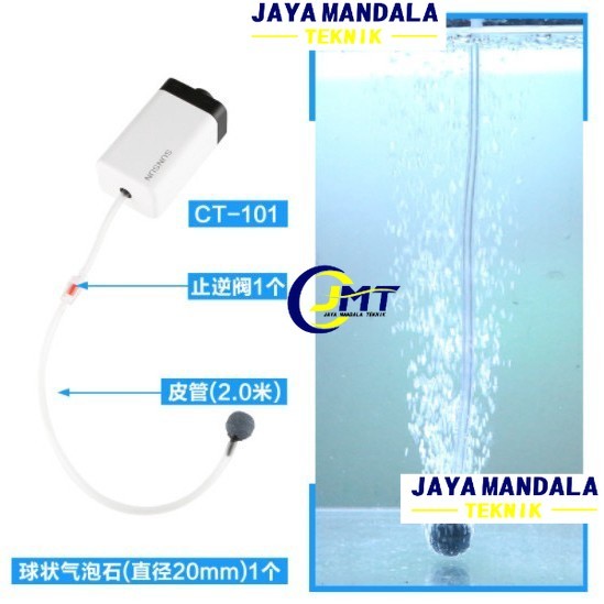 Tangki Ikan Pompa Air Pompa Oksigen Aerator Aquarium Alat Pompa Udara