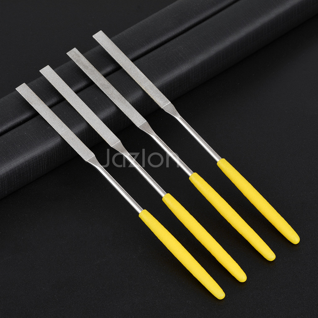 

Ultra Thin Diamond Flat File 0.5/0.6/0.8/0.9/1/1.1mm Thickness Flat Hand File Assorted File Knife For Grinding Jade Mold Etc