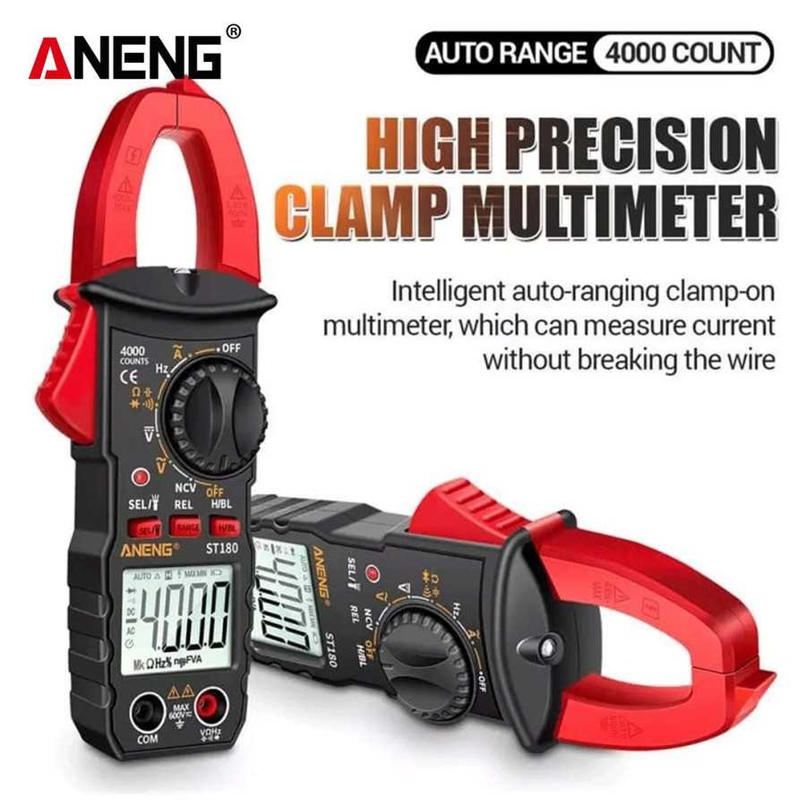TD - PR2 ANENG Digital Clamp Meter Voltage Tester NCV 4000 Digit - ST180