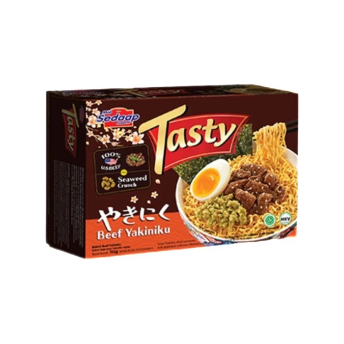 

Sedaap Mie Tasty Bakmi Ayam Beef Yakiniku 115G