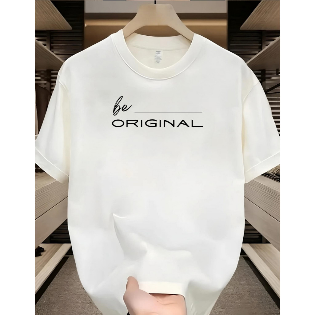 kaos distro import keren baju pria original premium katun kekinian warna putihShort Sleeve