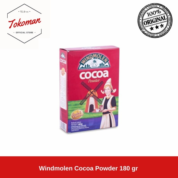 

Windmolen Cocoa Powder 180gr / 180 gr Coklat Bubuk