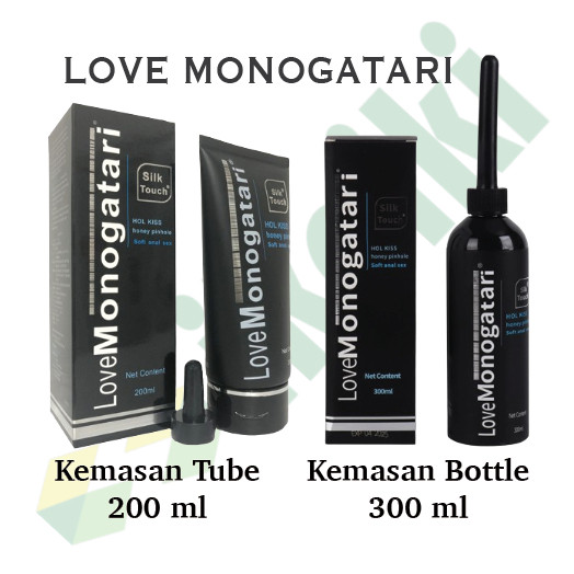 PRODUK terlaris~ sutra Monogatari Lubricant Natural 200 ML - 300 ML - 50 ML - 100 ML Lubrican Gel Pe