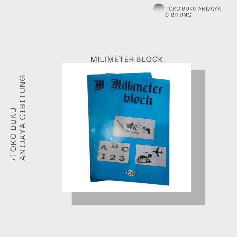 

MILIMETER BLOCK F4 BERKUALITAS TERBAIK (PER PCS)