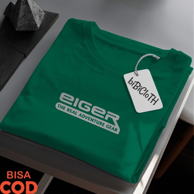 New Kaos Lengan Pendek Brendet { Silver eiger} Unisex PRIA & WANITA