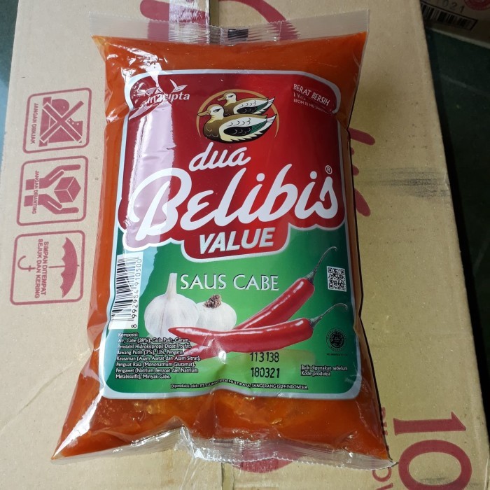 

✨TERLARIS -Saos Sambal Dua Belibis Value 1 Kg
