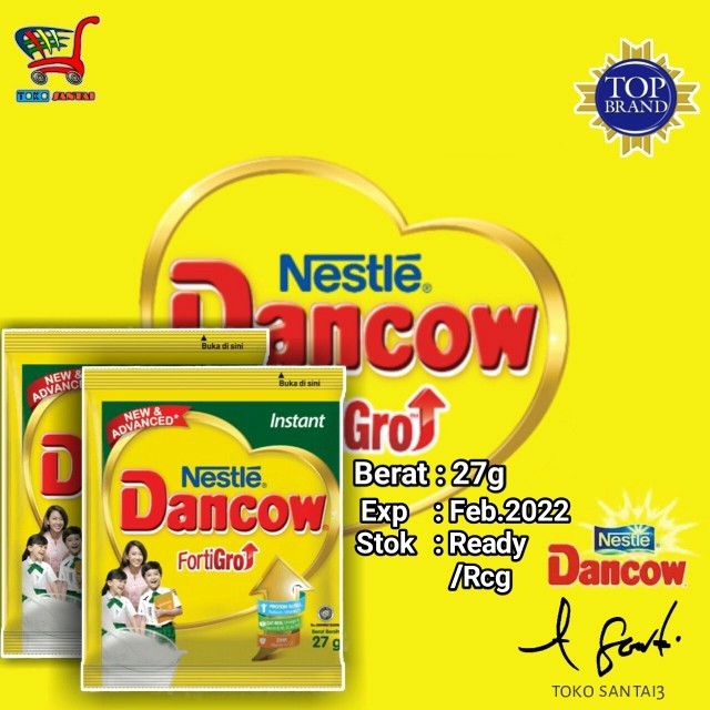 

✨NEW✨ -susu dancow coklat sachet 1 renceng - coklat