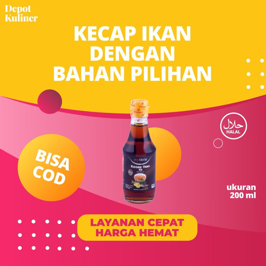 

My Taste My select Fish Sauce 200ml / Kecap Ikan Mytaste