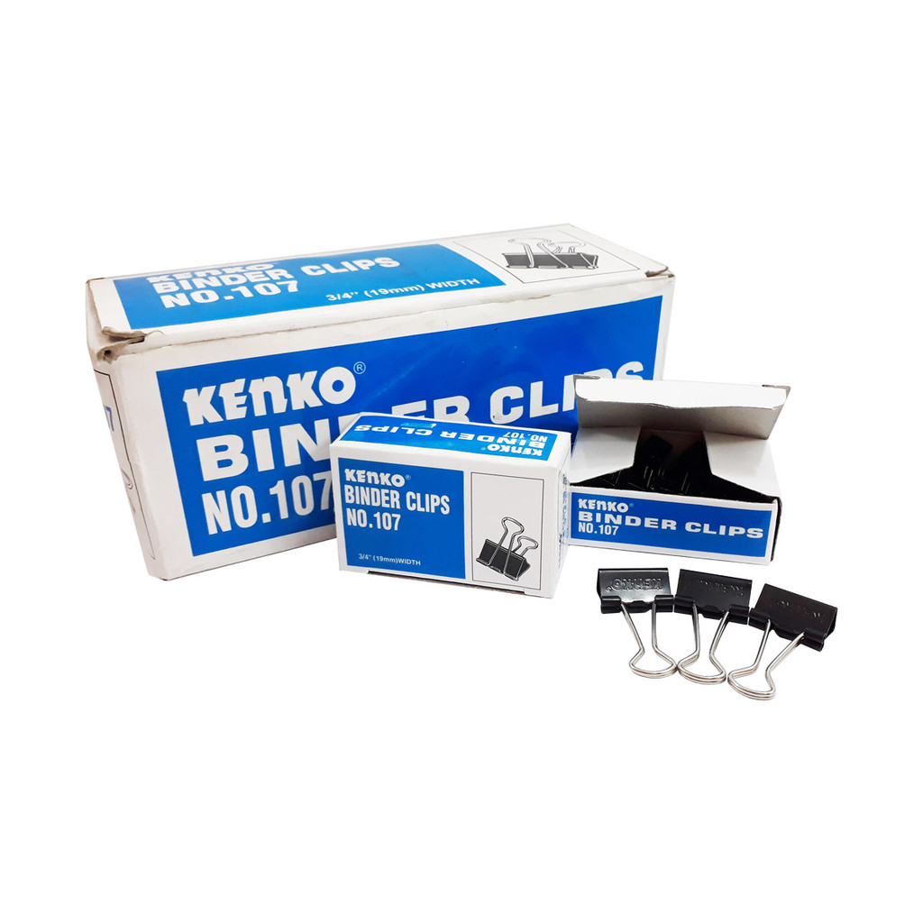 

Binder Clips Clip Klip Kenko No. 107 1pack
