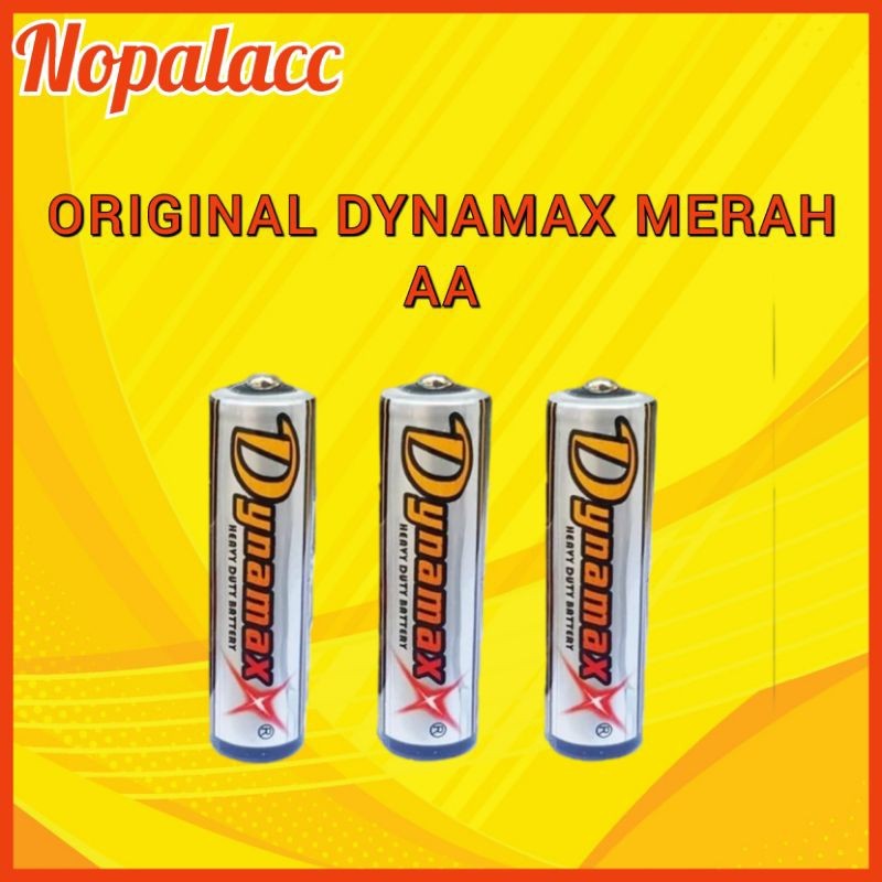 Baterai AA dynamax baterai jam dinding baterai AA non rechargeable 1,5v - Teknologi Store New
