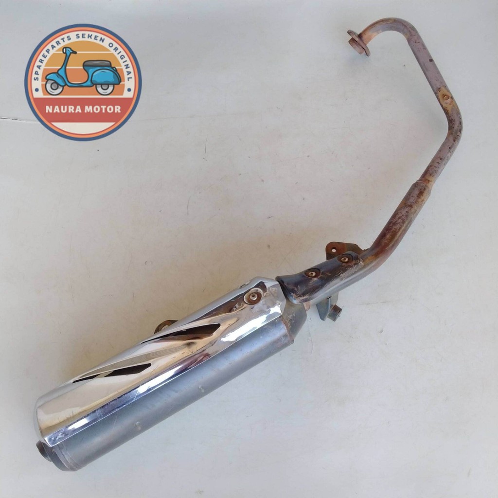 KNALPOT STANDAR VIXION OLD 3C1 ORIGINAL COPOTAN KNALPOT VIXION LAMA ORI