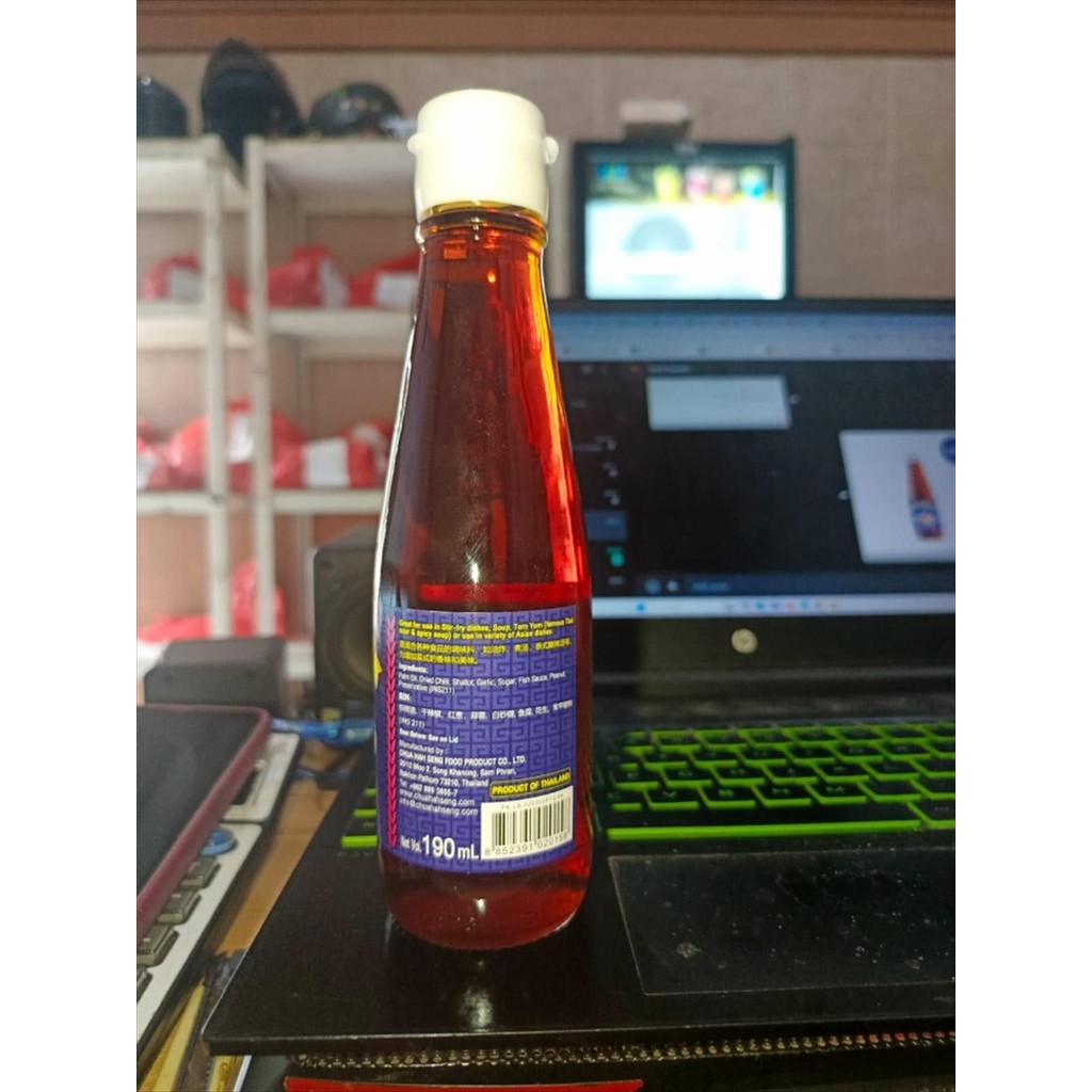 

Classica2106 Chua Hah Seng Chilli Oil 190 Ml Minyak Pasta Cabai Import Thailand Ori