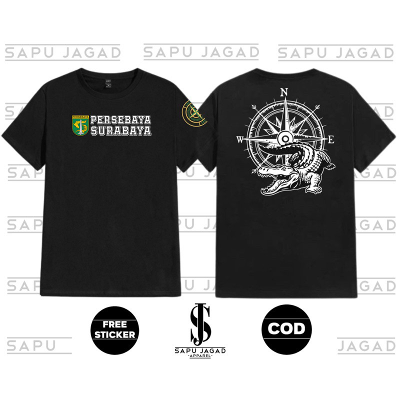 KAOS CASUALS PERSEBAYA SURABAYA // KAOS PERSEBAYA DISTRO