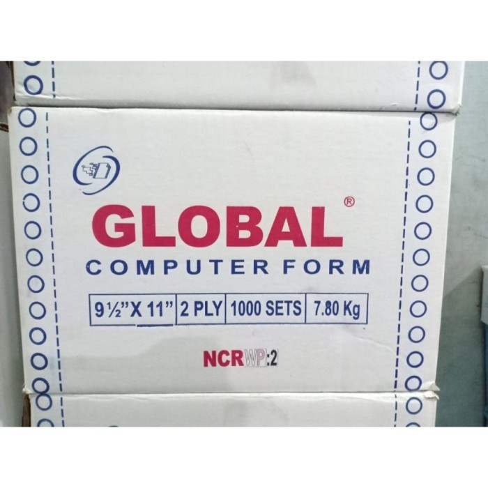 

Kertas Continuous Form Global 9 1/2 x 11 : 2 rangkap 2