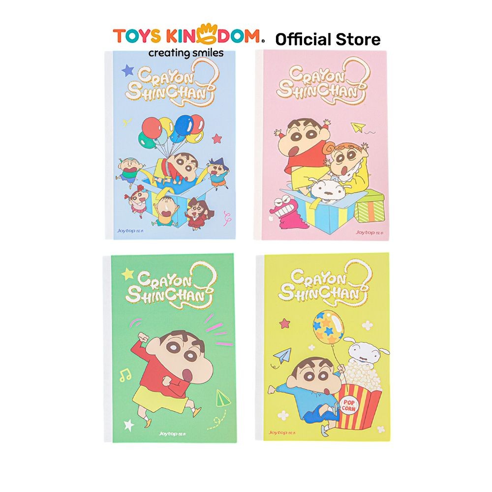 

Toys Kingdom Joytop Notebook Shinchan Happy Day A5 Random Buku Tulis Catatan Diary Weekly Planner Agenda Journal Perlengkapan Alat Tulis