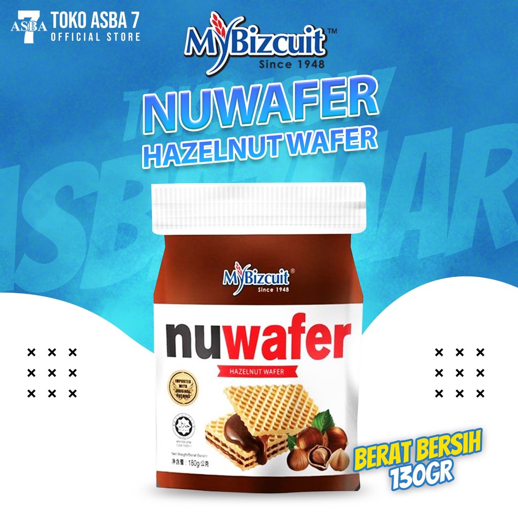 

MYBIZCUIT NUWAFER HAZELNUT WAFER 130G