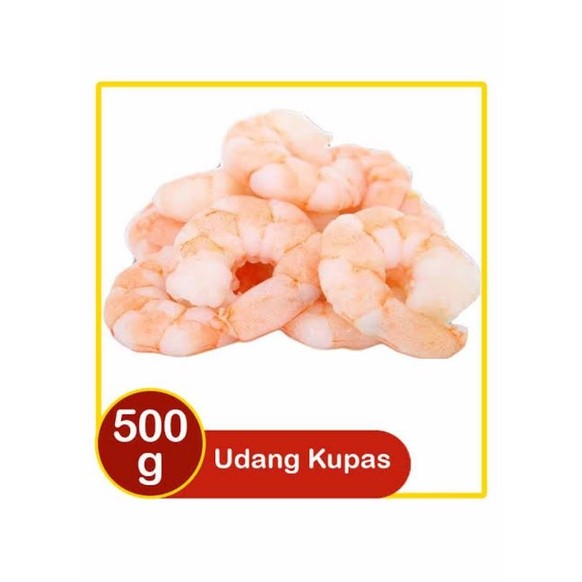 

Udang Kupas 500gr/Udang/Udang kupas Frozen/udang kupas