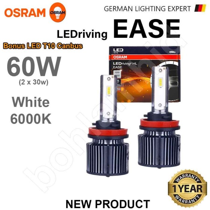 Lampu LED All New RUSH New TERIOS Osram EASE LEDriving 54W 6000K Bohlam Mobil