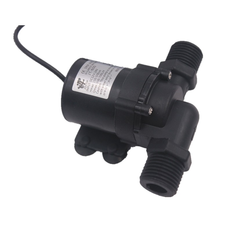 Solar DC 12V 24V Hot Water Circulation Pump Brushless Motor Water Pump