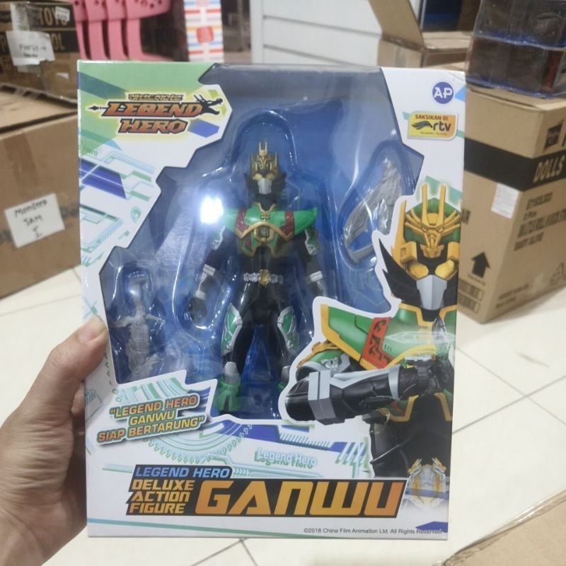 LEGEND HERO DELUXE ACTION FIGURE GANWU ORIGINAL FIGURE LEGEND HERO KSMbersaudara