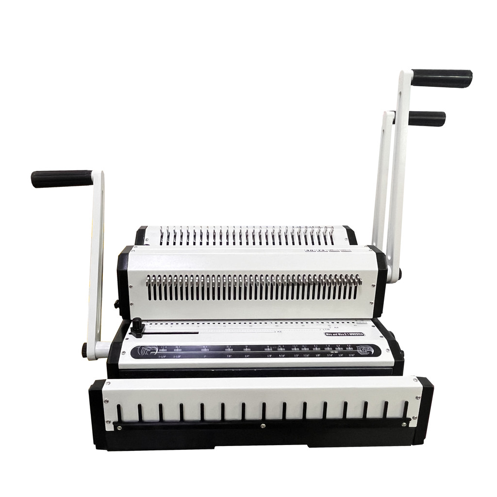 SG-WW2500A  Hot Selling 2:1 and 3:1 Office Book Binding Machine Wire Binding and Punching Device