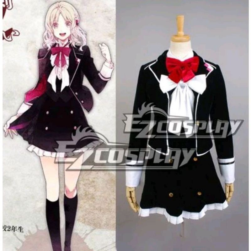 [COD] KOSTUM YUI KOMORI ANIME DIABOLIK LOVER /MURAH