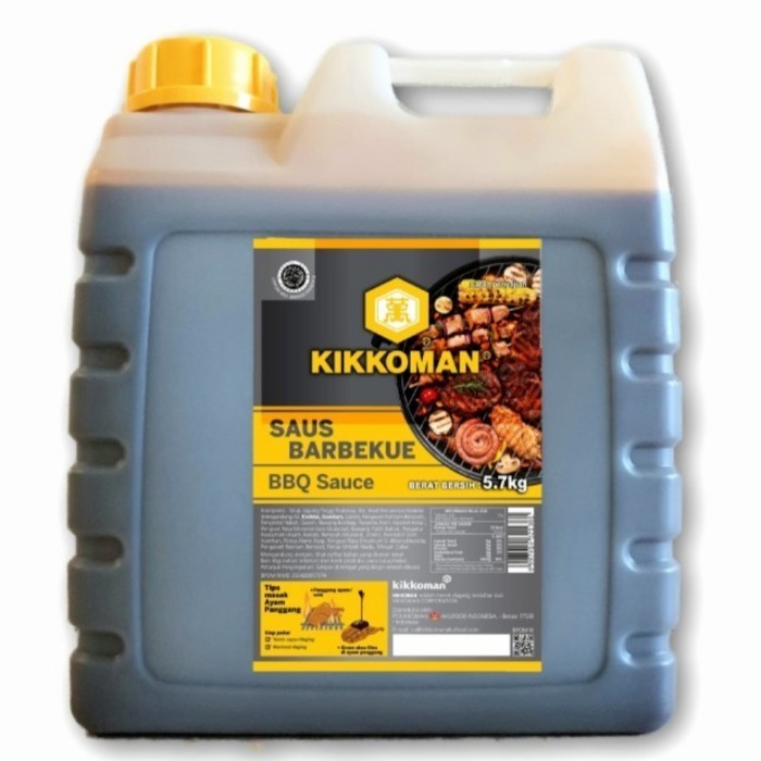 

Kikkoman BBQ Sauce - Saus Barbeque Jerigen 5 liter HALAL