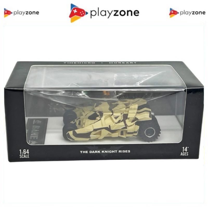 Time Micro x Moreart 64 Bane Batman The Dark Knight Rise Car w/ Figure Limited Edition