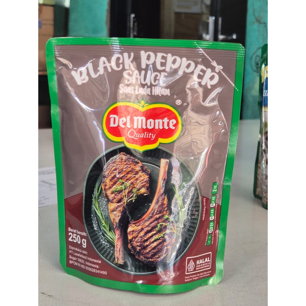 

Delmonte Sauce Blackpeper - 250gr Saus Lada Hitam
