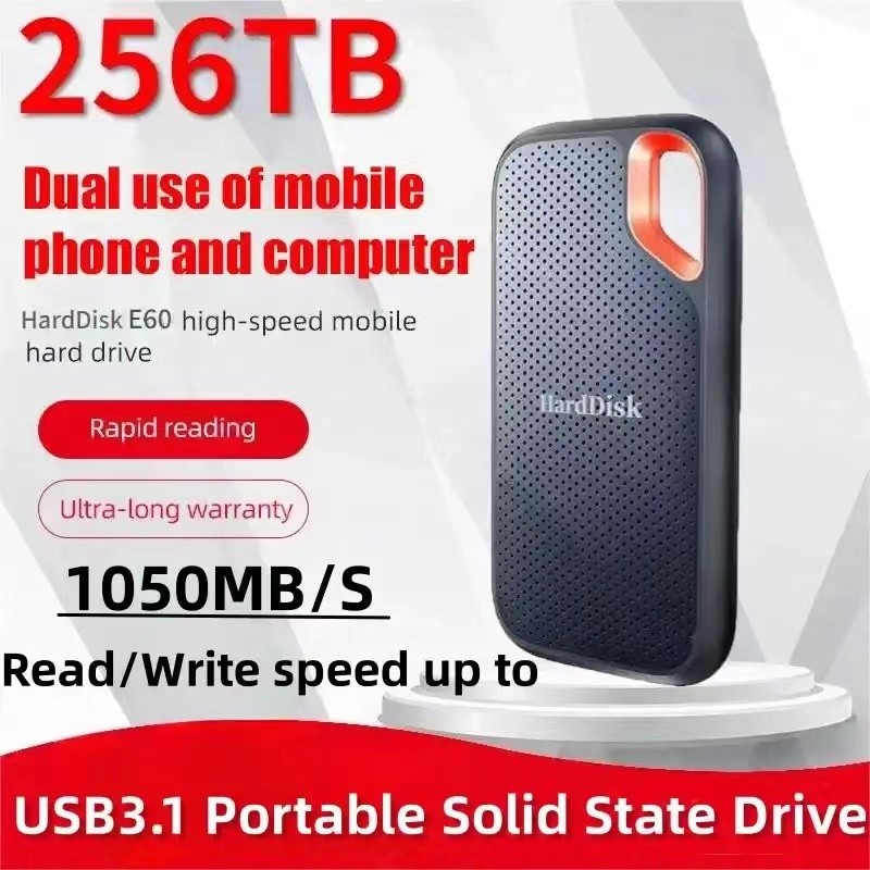 High-speed portable ssd external hard drive 1TB External Hard Disk 2TB External Solid State Drive US