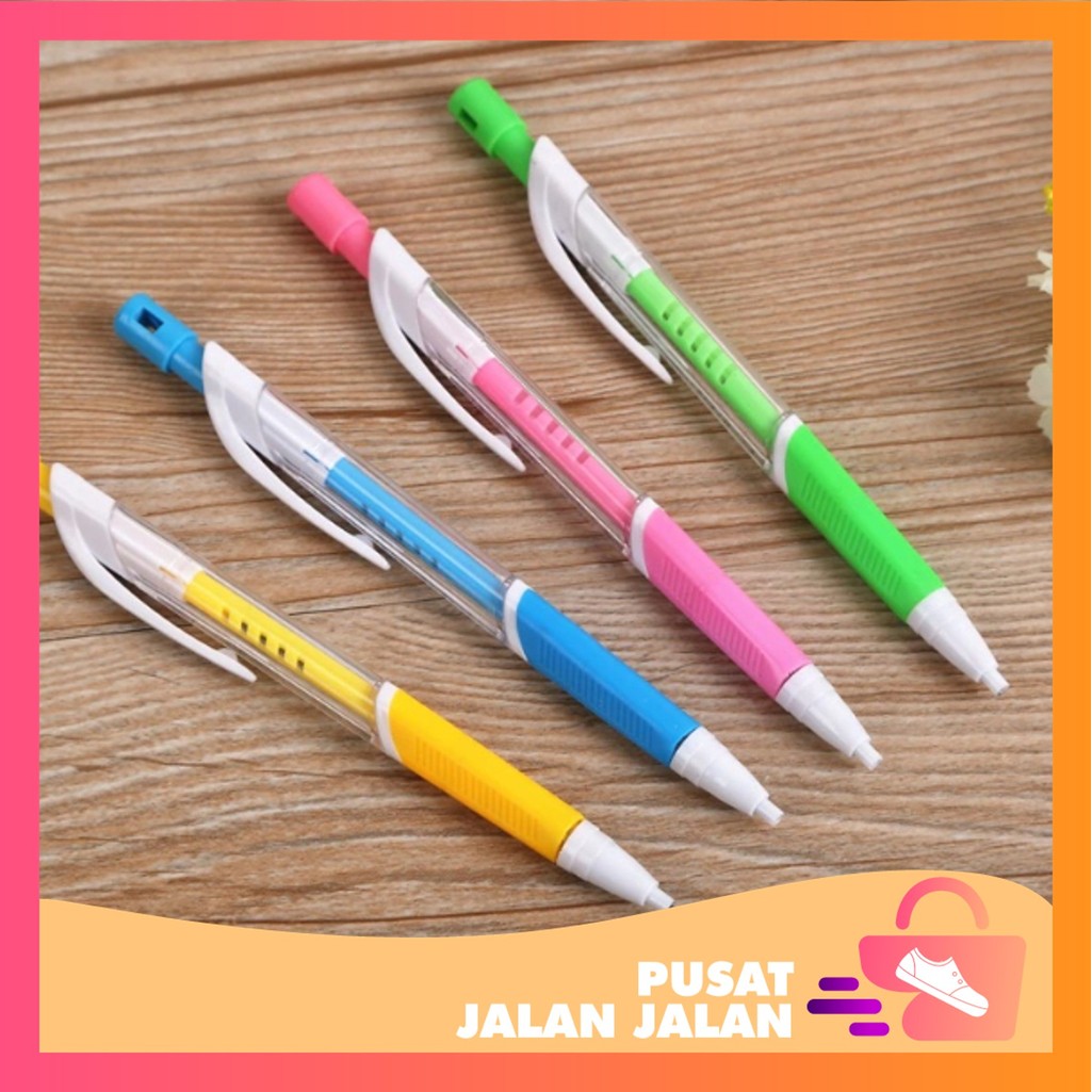 

PJJ - S6269 Pensil Mekanik Warna Pastel / Alat Tulis Sekolah Pensil Mekanik Lucu / Mechanical Pencil Graphite Lead Automatic