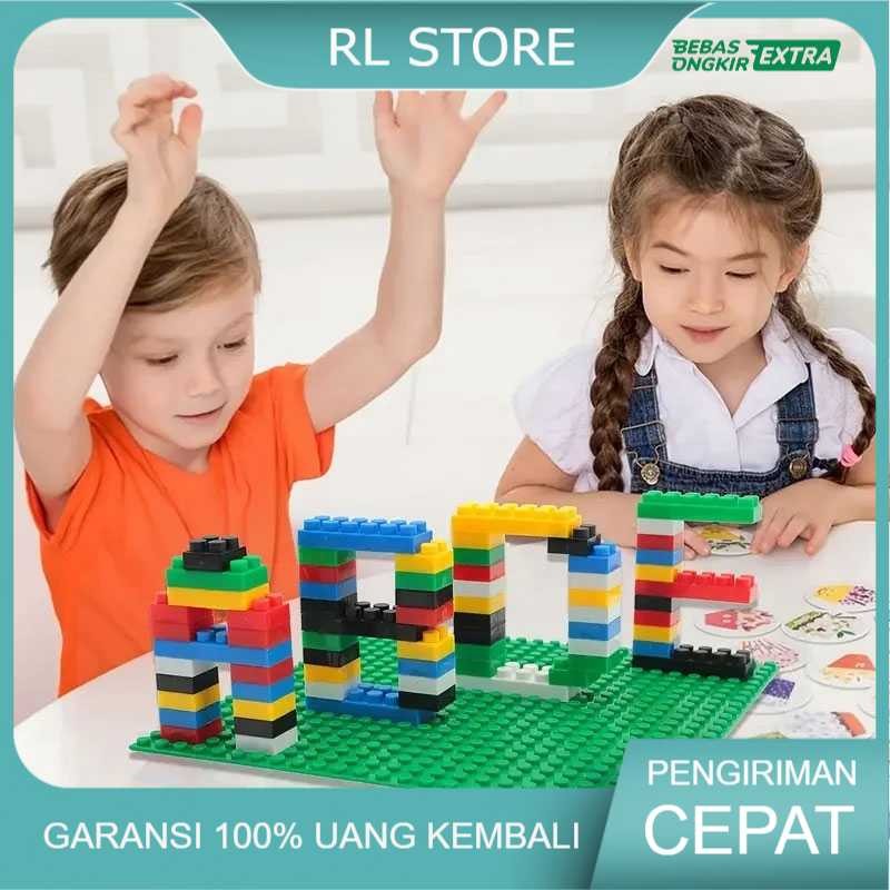 KAZI Base Plate LEGO Building Blocks 25.5x25.5 cm