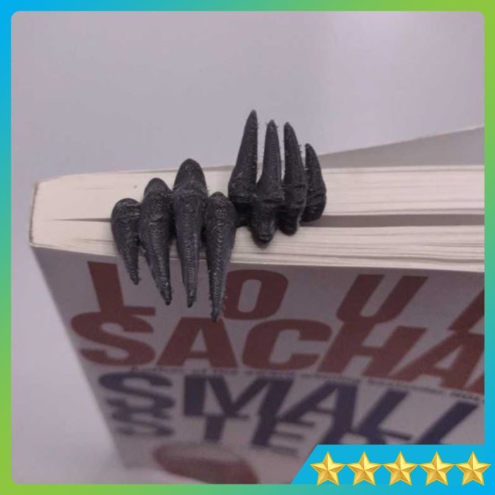 

Pembatas Buku Unik Creepy Halloween - Penanda Buku Model Tangan Iblis
