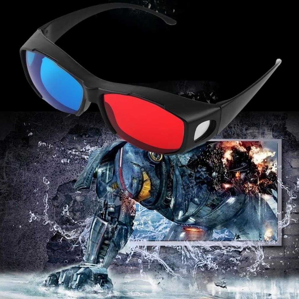 Kacamata 3D Glasses Movie Cinematic Frame Plastik / Kacamata 3 Dimensi Frame / Kaca Mata Tiga Dimens